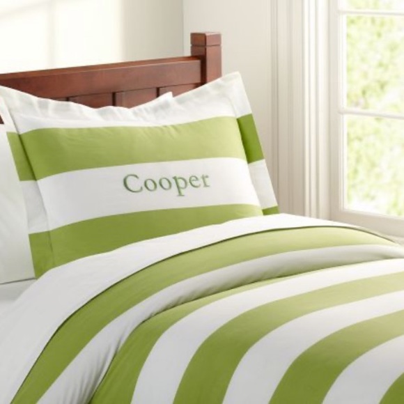 Pottery Barn Kids Duvet Rugby Stripe 